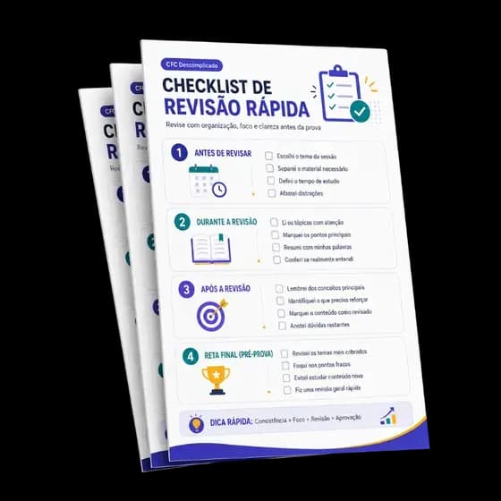 Checklist de revisão rápida